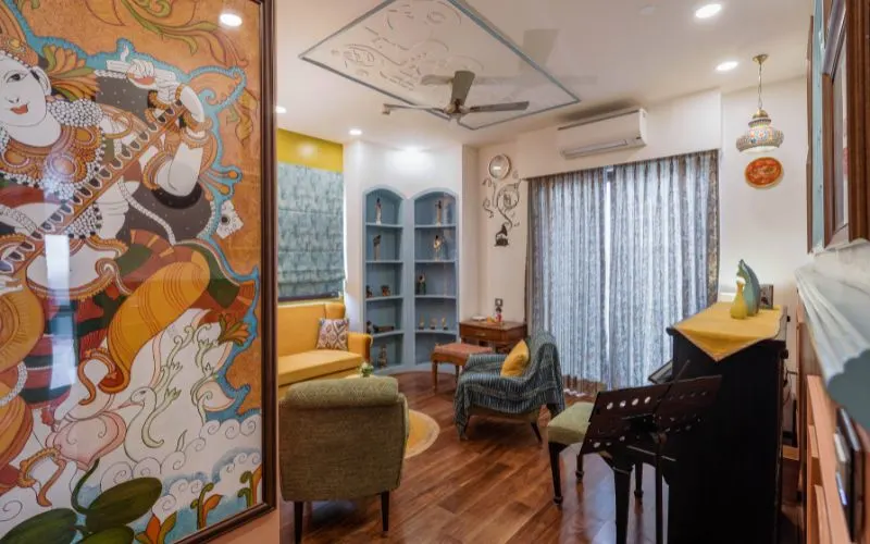 seasonal home interior