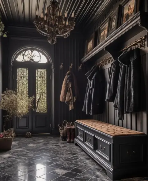gothic style interior