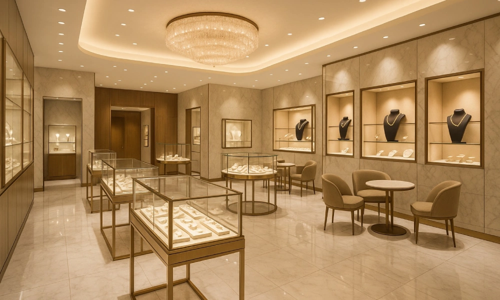 best jewellery shop interior design