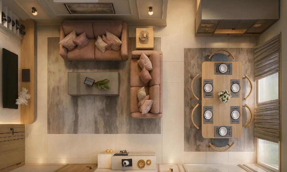 contemporary hallroom interior design