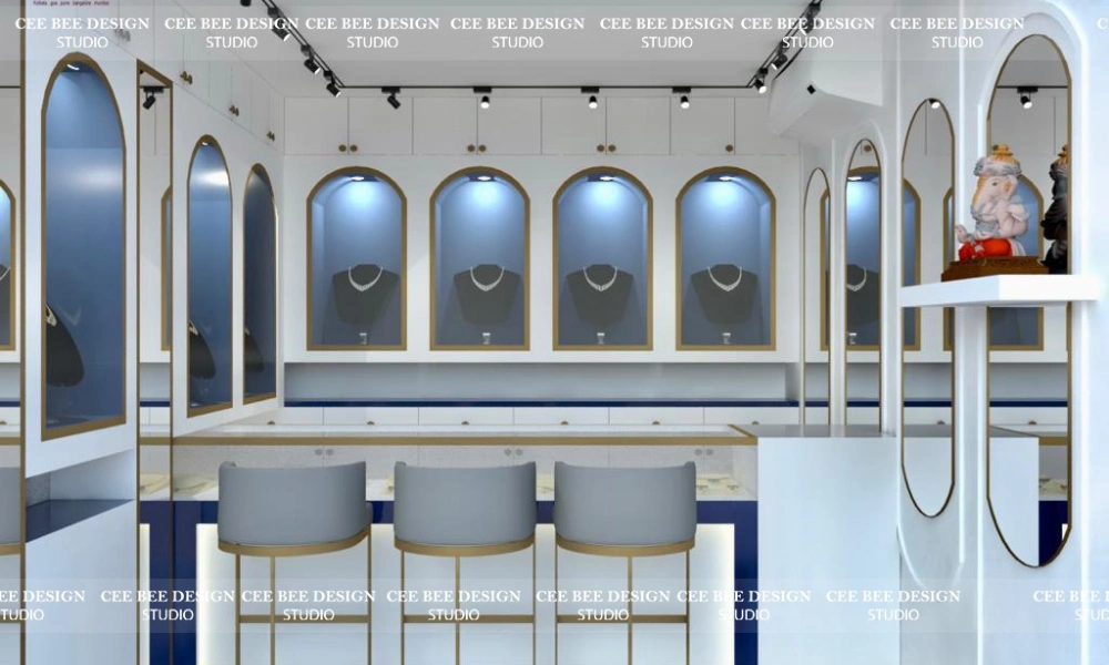 interior designers for jewellery showroom