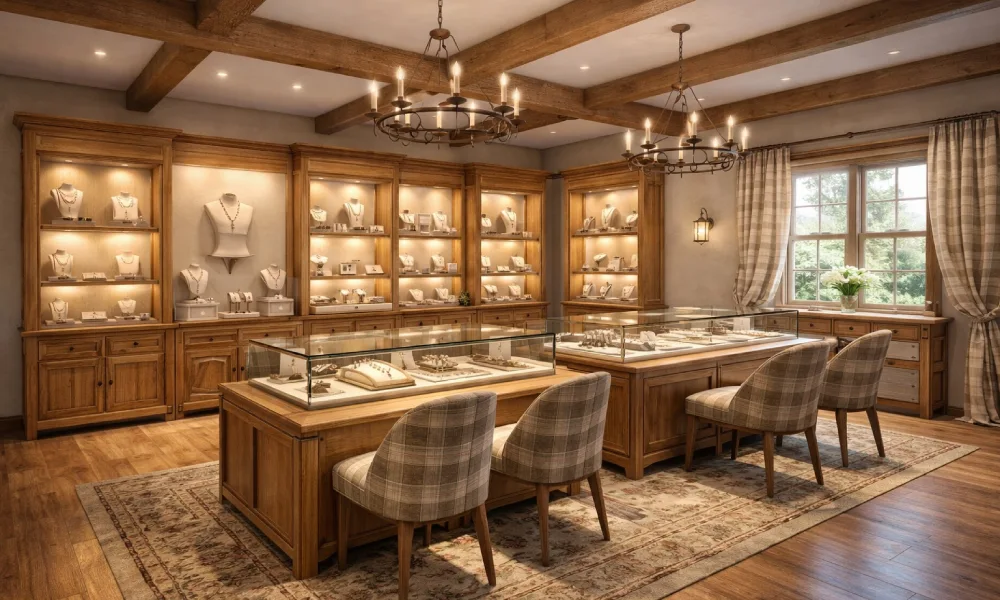 latest jewellery shop interior design