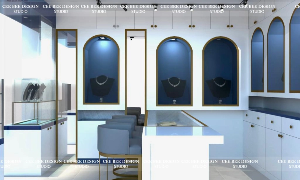 latest jewellery shop interior design